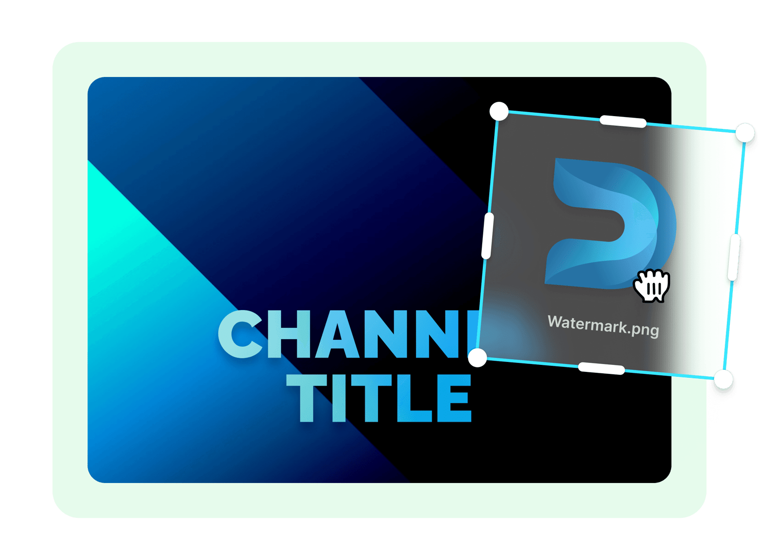 Include your logo or watermark