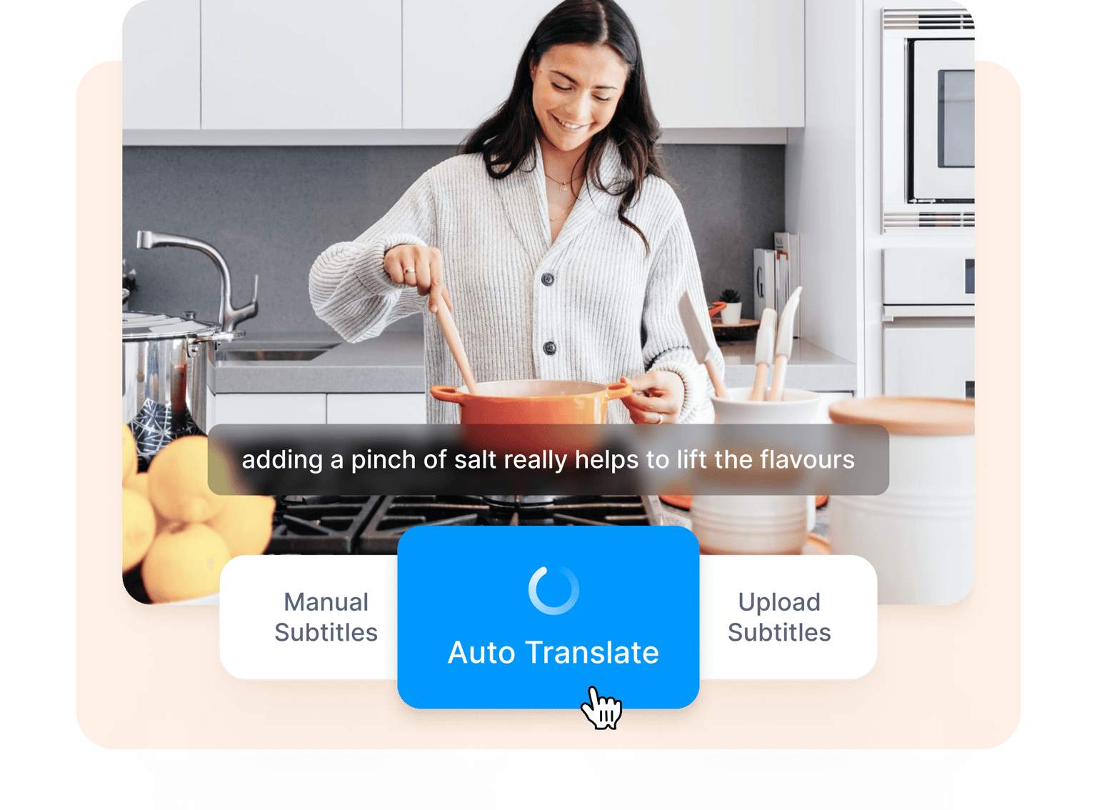 Make your videos accessible with subtitles and translations