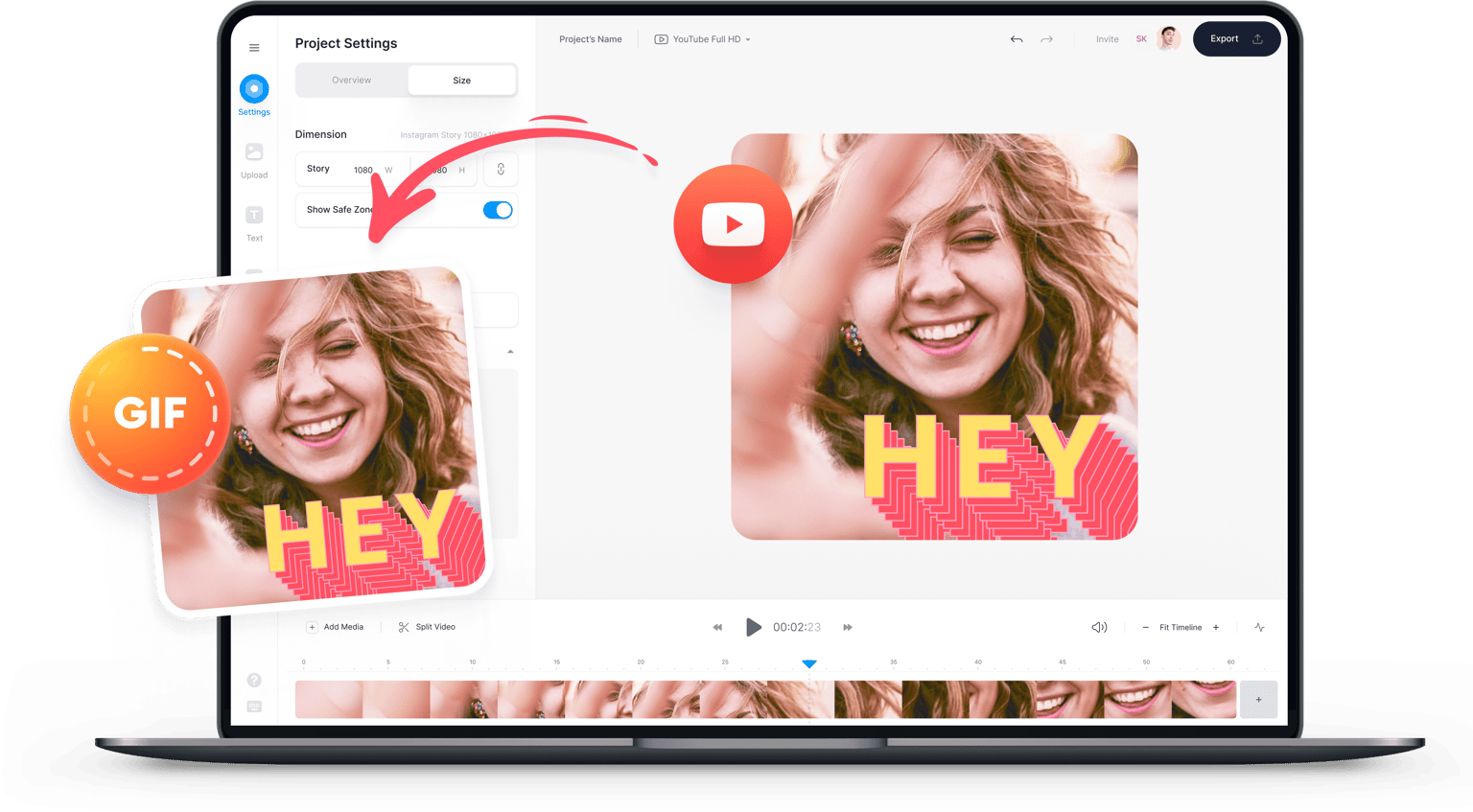 YouTube to GIF